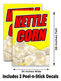Kettle Corn A-Frame Signs, Decals, or Panels