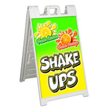 Lemon Orange Shake Ups A-Frame Signs, Decals, or Panels
