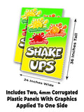 Lemon Or Strawberry Shake Ups A-Frame Signs, Decals, or Panels