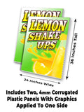 Lemon Shake Ups A-Frame Signs, Decals, or Panels
