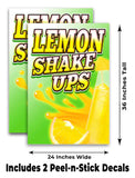 Lemon Shake Ups A-Frame Signs, Decals, or Panels