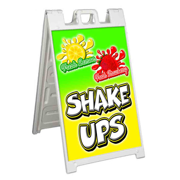 Lemon Strawberry Shake Ups A-Frame Signs, Decals, or Panels
