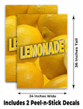 Lemonade A-Frame Signs, Decals, or Panels