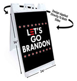 Let's Go Brandon A-Frame Signs, Decals, or Panels