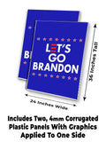 Let's Go Brandon A-Frame Signs, Decals, or Panels