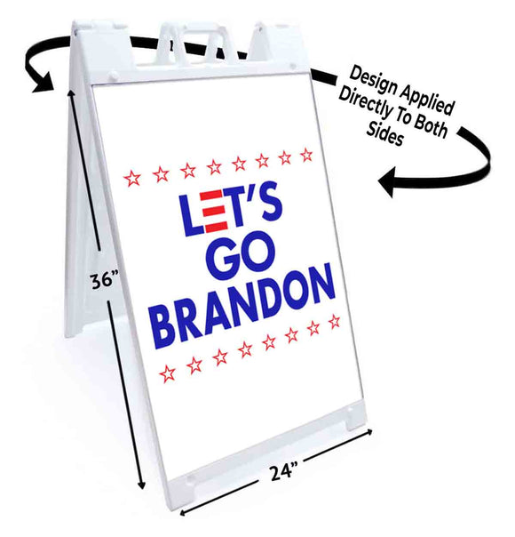 Let's Go Brandon A-Frame Signs, Decals, or Panels
