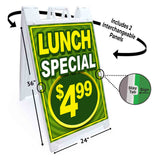 Lunch Special A-Frame Signs, Decals, or Panels
