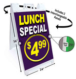 Lunch Special A-Frame Signs, Decals, or Panels