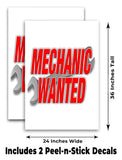 Mechanic Wanted A-Frame Signs, Decals, or Panels