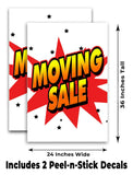 Moving Sale A-Frame Signs, Decals, or Panels