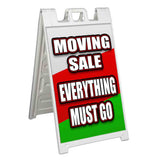 Moving Sale Everything Must Go A-Frame Signs, Decals, or Panels