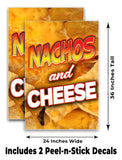 Nachos and Cheese A-Frame Signs, Decals, or Panels