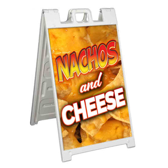 Nachos and Cheese A-Frame Signs, Decals, or Panels