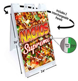 Nachos Supreme A-Frame Signs, Decals, or Panels