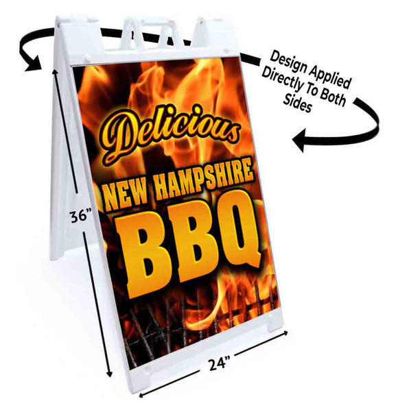 New Hampshire BBQ A-Frame Signs, Decals, or Panels