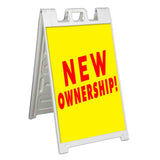 New Ownership A-Frame Signs, Decals, or Panels