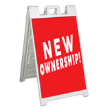 New Ownership A-Frame Signs, Decals, or Panels