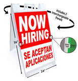 Now Hiring A-Frame Signs, Decals, or Panels