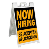 Now Hiring A-Frame Signs, Decals, or Panels