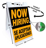 Now Hiring A-Frame Signs, Decals, or Panels