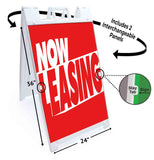 Now Leasing  A-Frame Signs, Decals, or Panels