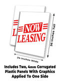 Now Leasing A-Frame Signs, Decals, or Panels