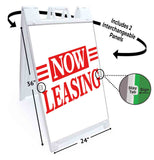 Now Leasing A-Frame Signs, Decals, or Panels