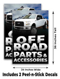 Off Road Parts & Accessories A-Frame Signs, Decals, or Panels