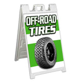 Off Road Tires A-Frame Signs, Decals, or Panels