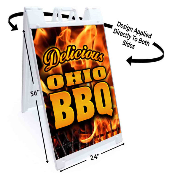 Ohio BBQ A-Frame Signs, Decals, or Panels
