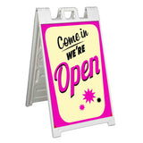 Open Vintage A-Frame Signs, Decals, or Panels