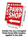 Pawn Shop A-Frame Signs, Decals, or Panels