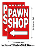 Pawn Shop A-Frame Signs, Decals, or Panels