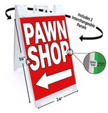 Pawn Shop A-Frame Signs, Decals, or Panels