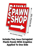 Pawn Shop A-Frame Signs, Decals, or Panels