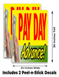 Pay Day Advance A-Frame Signs, Decals, or Panels
