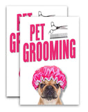 Pet Grooming A-Frame Signs, Decals, or Panels