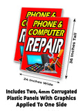 Phone Computer Repair A-Frame Signs, Decals, or Panels