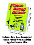 Phone Repair A-Frame Signs, Decals, or Panels