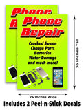 Phone Repair A-Frame Signs, Decals, or Panels