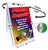 Phone Repair A-Frame Signs, Decals, or Panels