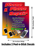 Phone Repair A-Frame Signs, Decals, or Panels