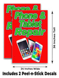 Phone Tablet Repair A-Frame Signs, Decals, or Panels