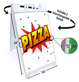 Pizza A-Frame Signs, Decals, or Panels