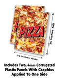 Pizza A-Frame Signs, Decals, or Panels