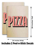 Pizza A-Frame Signs, Decals, or Panels