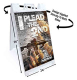 Plead 2nd A-Frame Signs, Decals, or Panels