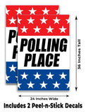 Polling Place A-Frame Signs, Decals, or Panels