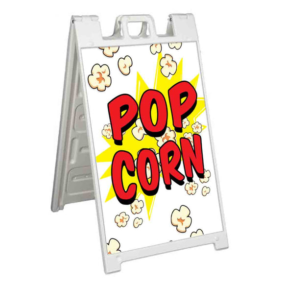 Pop Corn Alt A-Frame Signs, Decals, or Panels