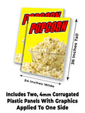 Popcorn A-Frame Signs, Decals, or Panels